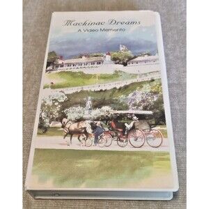 Mackinac Dreams A Video Momento VHS 1991 Mackinac Island, Michigan